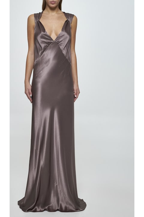 Saint Laurent Dresses for Women Saint Laurent Satin Silk Gown