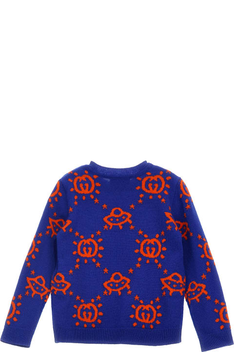 Sweaters & Sweatshirts for Baby Boys Gucci 'ufo' Sweater