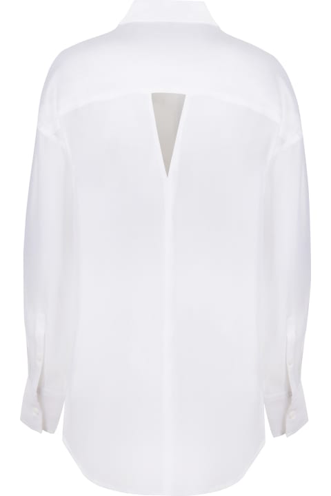 Calvin Klein لـ Women Calvin Klein Crêpe Shirt