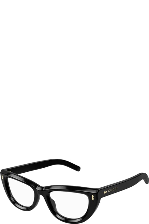 Eyewear for Women Gucci Eyewear Gucci Gg1521o Linea Rivets 001 Glasses