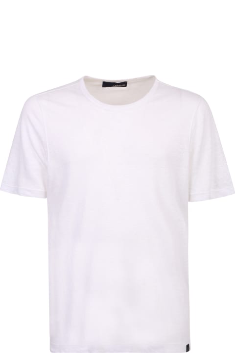 Lardini for Men Lardini Monocrom Linen T-shirt