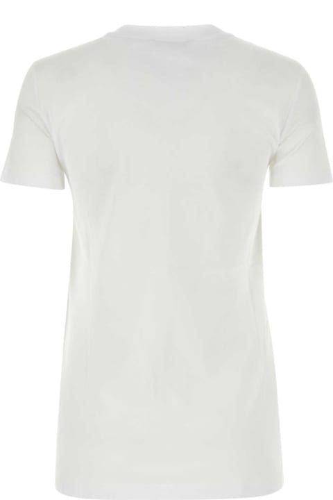Max Mara Clothing for Women Max Mara White Cotton Taverna T-shirt