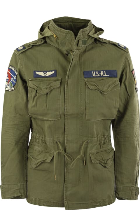 Polo Ralph Lauren for Men Polo Ralph Lauren Iconic Military Jacket With Patch