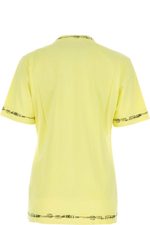1017 ALYX 9SM Topwear for Women 1017 ALYX 9SM Fluo Yellow Cotton T-shirt