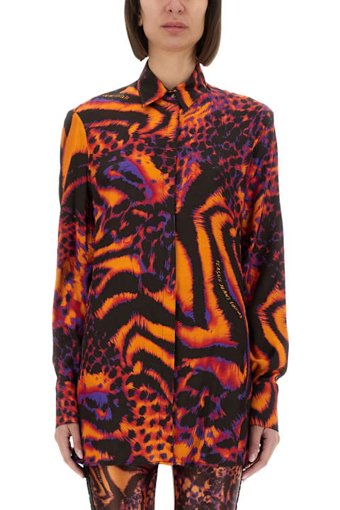Versace Jeans Couture لـ Women Versace Jeans Couture Printed Shirt