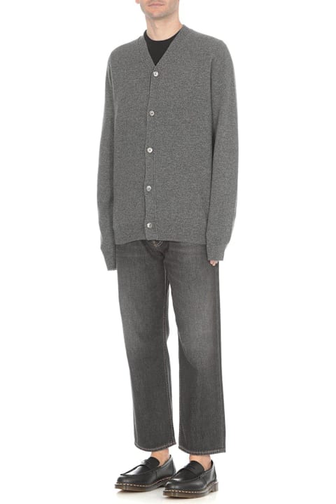 メンズ Comme des Garçonsのニットウェア Comme des Garçons V-neck Long-sleeved Cardigan