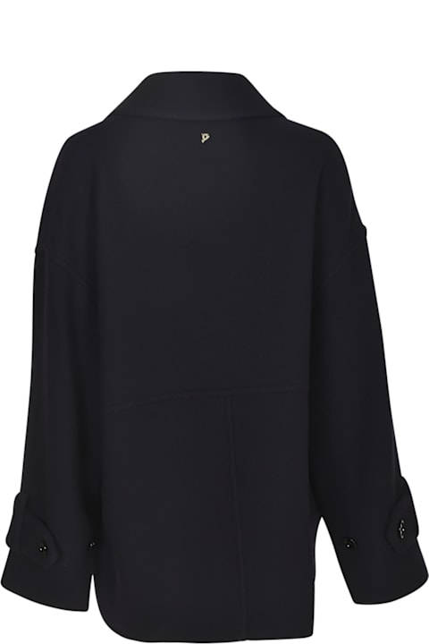 Dondup for Kids Dondup Double-breasted Oversized Coat
