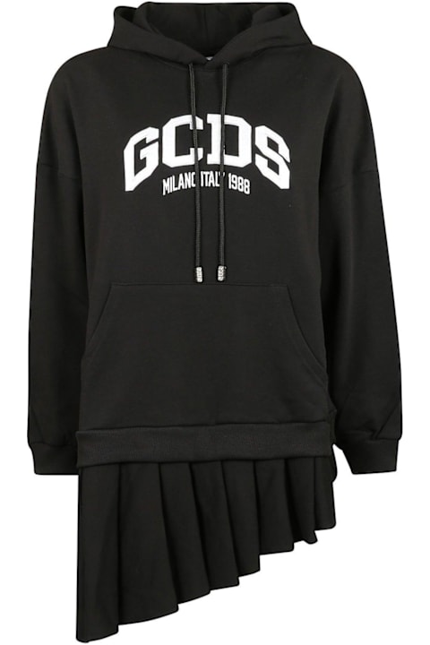 GCDS for Women GCDS Logo Embroidered Jersey Mini Dress