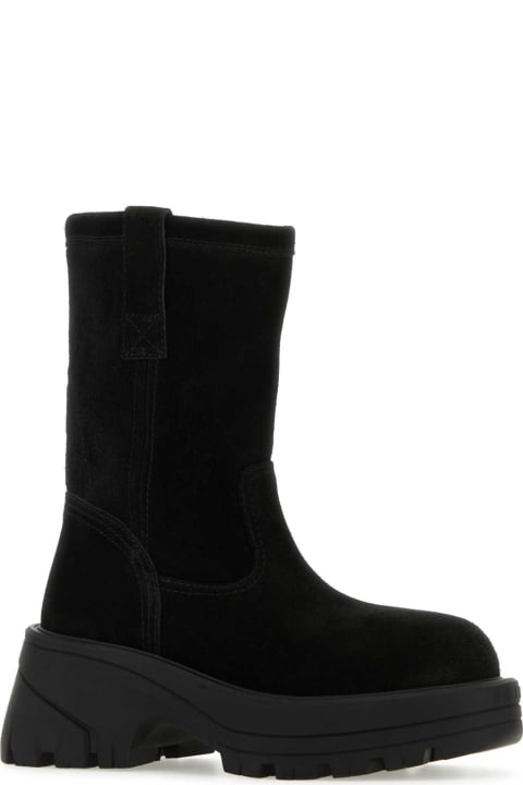 Boots for Men 1017 ALYX 9SM Black Suede Ankle Boots