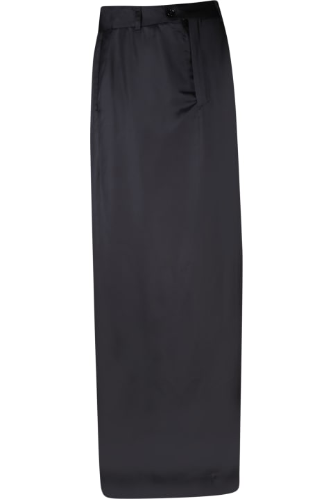 Clothing for Women MM6 Maison Margiela Long Black Skirt