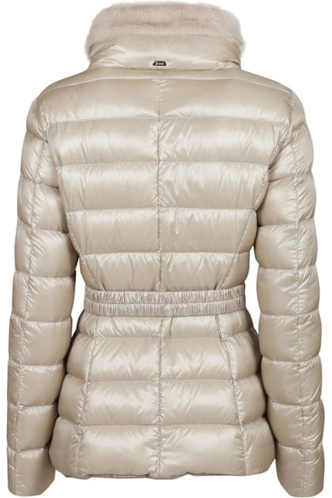 Herno معاطف وجواكت لـ السيدات Herno High Neck Belted Puffer Jacket