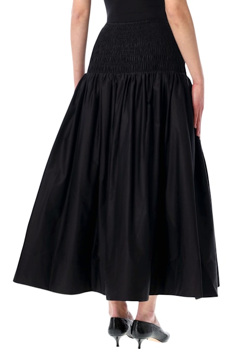 Homeware self-portrait Self-portrait Cotton Midi Skirt