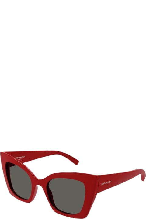 メンズ Saint Laurent Eyewearのアイウェア Saint Laurent Eyewear Sl 552 - Red Sunglasses