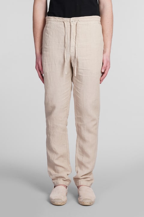 Pants for Men 120% Lino Pants In Beige Linen