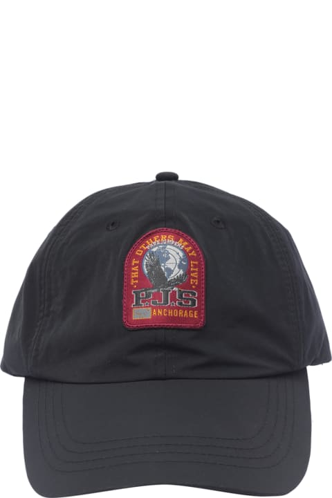 Parajumpers Hats for Men Parajumpers Patch Logo Baseball Cap