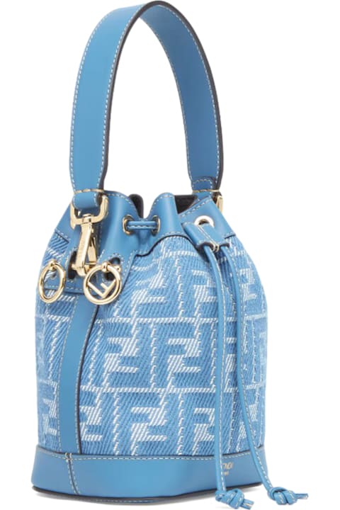 Fendi Sale for Women Fendi Mini Mon Tresor In Jacquard Ff