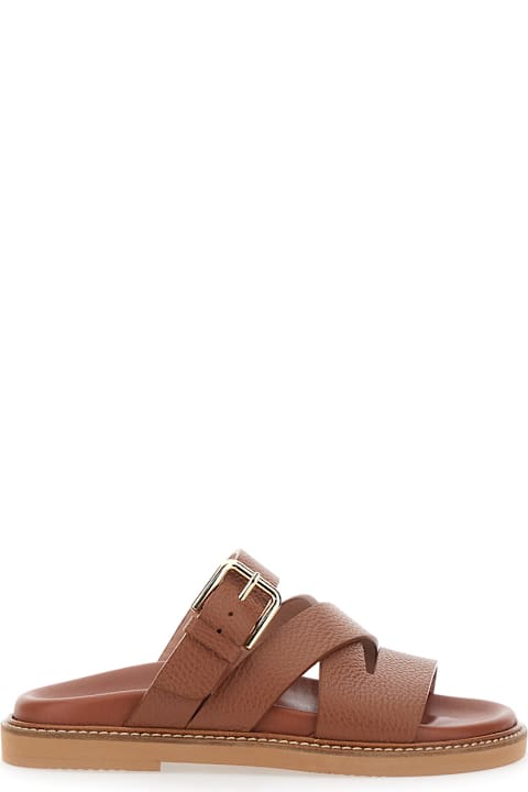 Pollini Flat Sandals