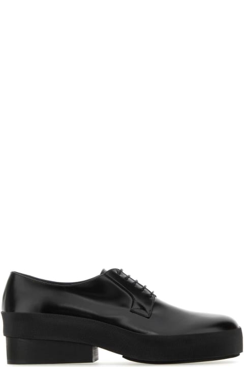 Raf Simons for Men Raf Simons Black Leather Lace-up Shoes