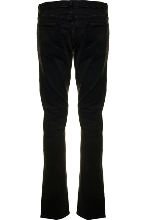 Tom Ford Men's Black Slim Fit Denim Jeans