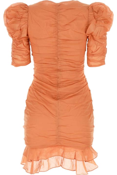 Clothing for Women Marant Étoile Copper Cotton Sireny Mini Dress