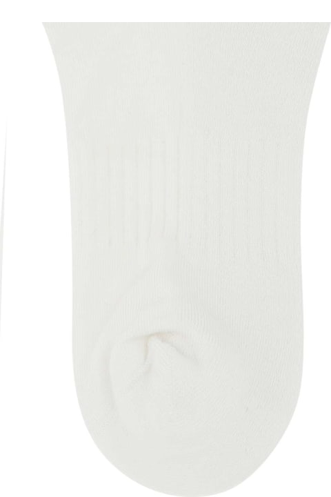 Underwear & Nightwear for Women Burberry White Stretch Polyester Blend Socks