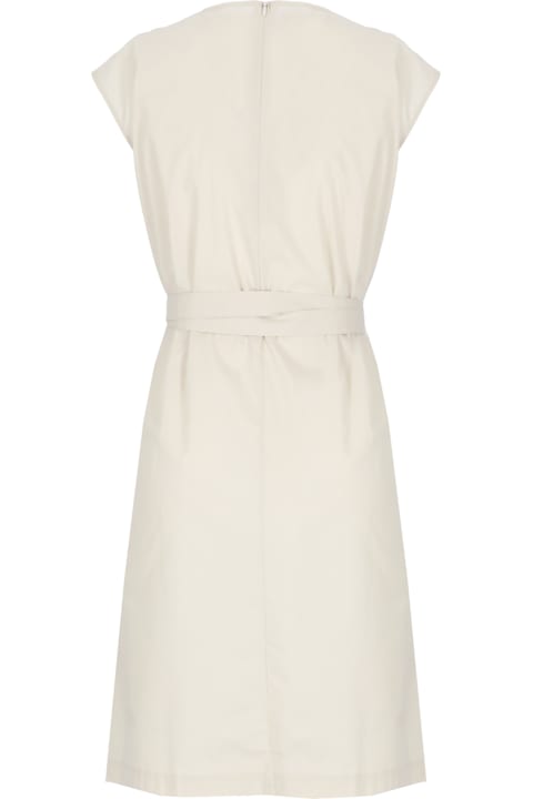 Woolrich Dresses for Women Woolrich Poplin Belted Dress
