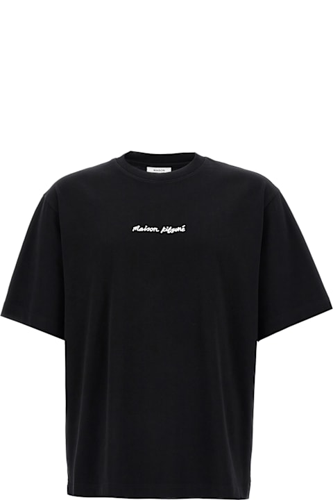 Homeware Maison Kitsuné Logo Embroidery T-shirt