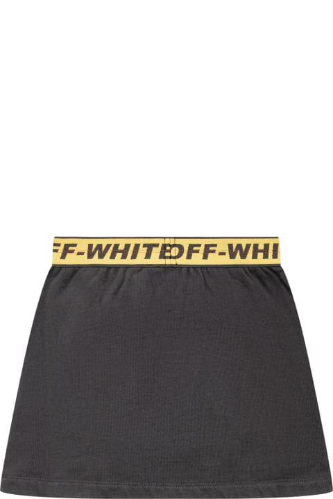Off-White for Kids Off-White Industrial Logo Skirt