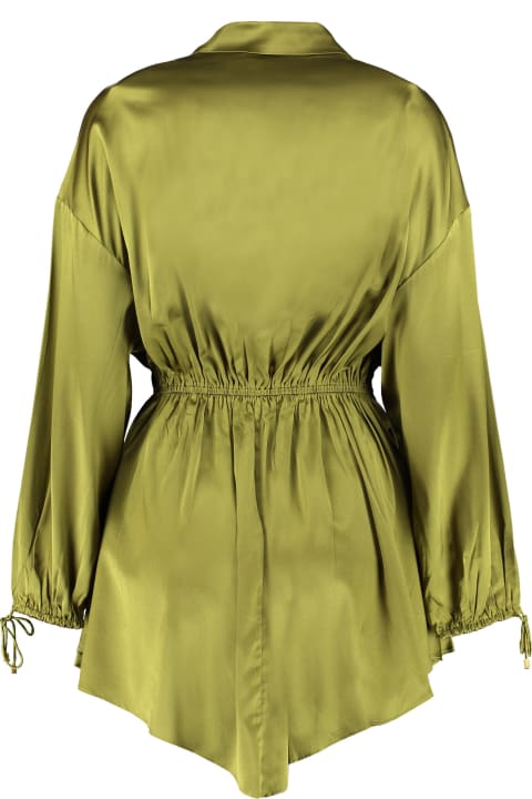 Homeware retrofete Silk Shirtdress