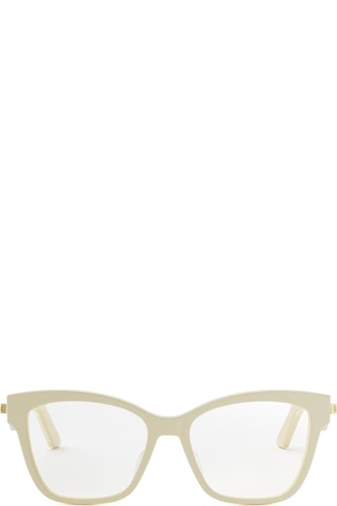 Dior Eyewear Eyewear for Women Dior Eyewear Dior Cdioro S4i 9500 Bianco Lucido Glasses