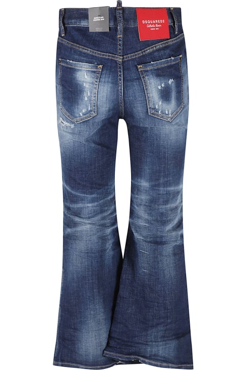 Fashion for Women Dsquared2 'super Flare Cropped' Jeans