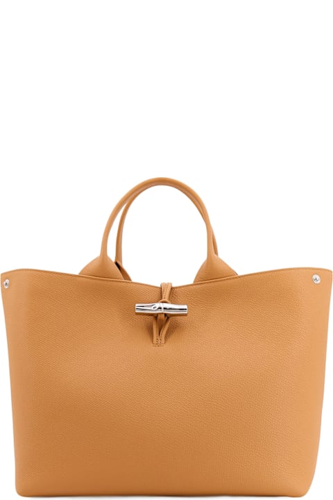 Longchamp for Women Longchamp Le Roseau Textured Leather Handbag