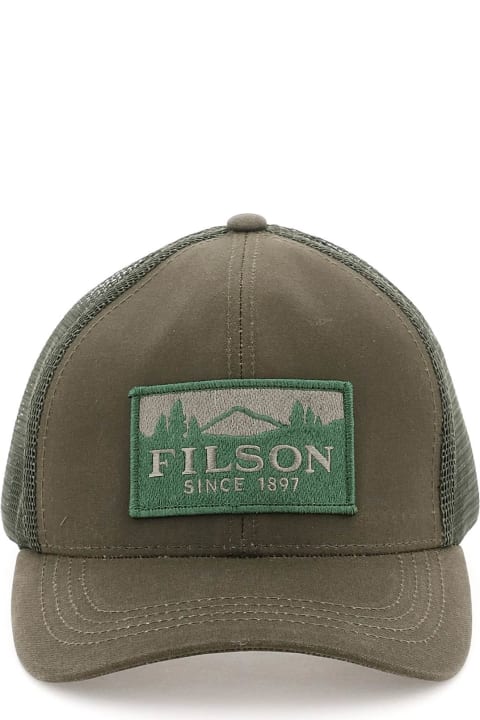 Hats for Men Filson Logger Trucker Cap