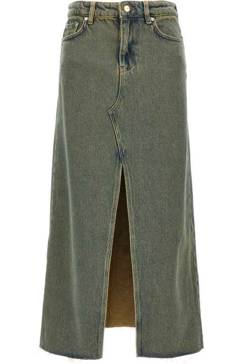 Homeware Ganni 'overdyed Heavy' Skirt