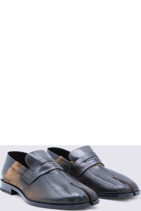 Homeware Maison Margiela Brown Tabi Loafers