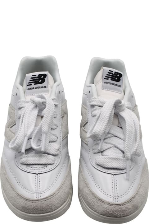 New balance x JUNYA WATANABE ☆ URC42 Women’s ‘White’ x Junya Watanabe RC42 leather sneakers in white - New