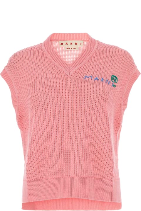 Marni Women Marni Pink Cotton Vest