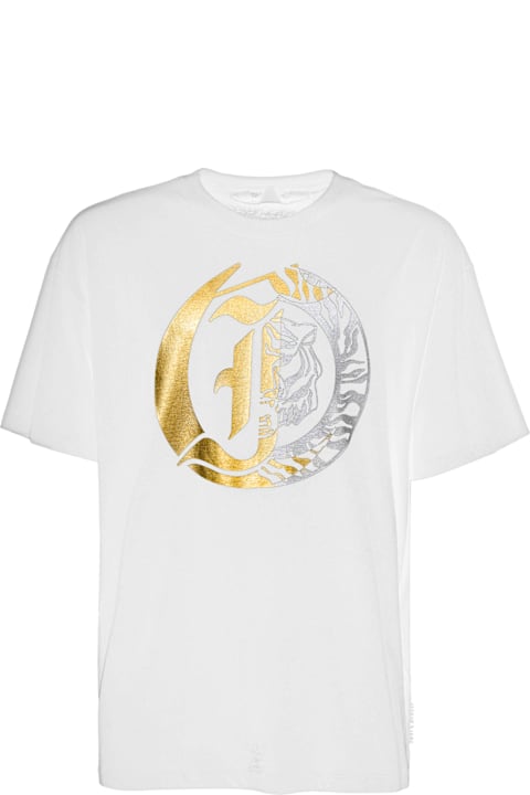 Homeware Just Cavalli Just Cavalli White Short Sleeves T-shirt