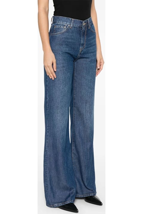 Homeware Dondup Blue Cotton Denim Amber Jeans