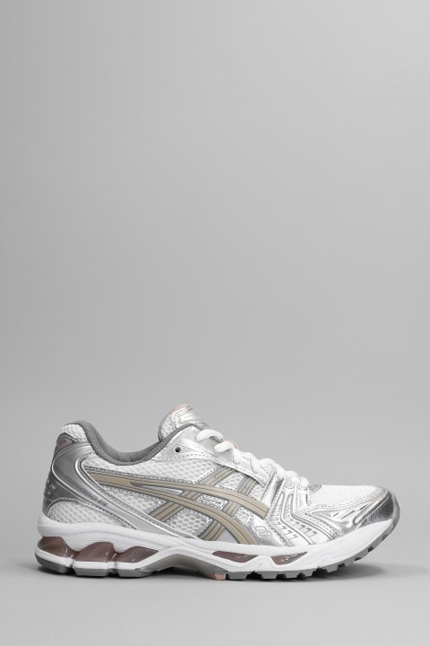 Gel-kayano 14 Sneakers In Silver Synthetic Fibers