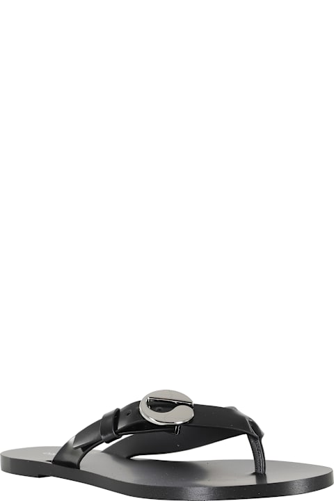 Coperni C Logo Flip Flops