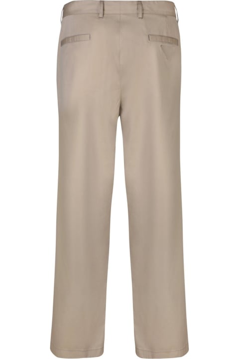 Prada Clothing for Men Prada Mid-rise Tapered Trousers