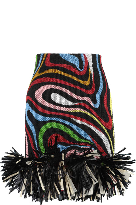 Pucci for Women Pucci Fringed Skirt