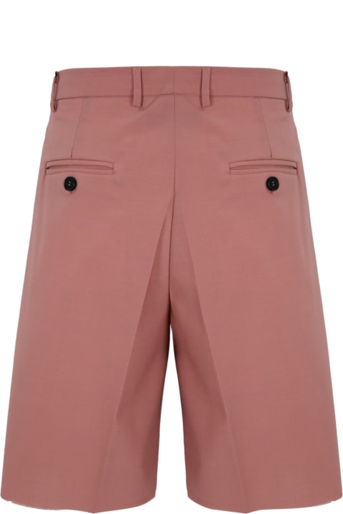 Amaranto Pants for Men Amaranto Bermuda Shorts Blush