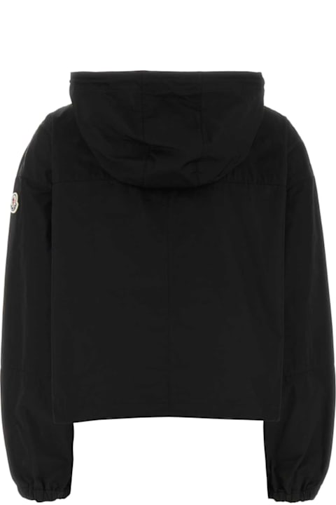 ウィメンズ Monclerのコート＆ジャケット Moncler Black Polyester Blend Sauvan Jacket