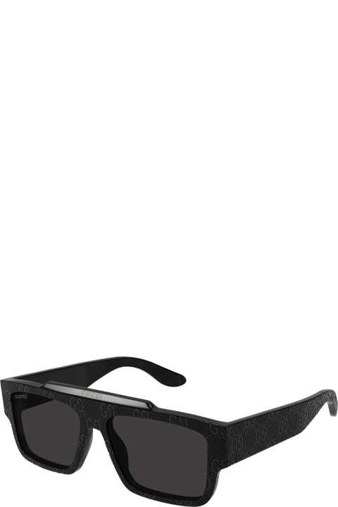 メンズ アイウェア Gucci Eyewear Gg1460s Linea Lettering Sunglasses