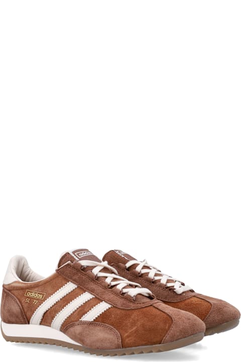Adidas Originals Adidas Sl 72 Pt Suede Brown Sneakers
