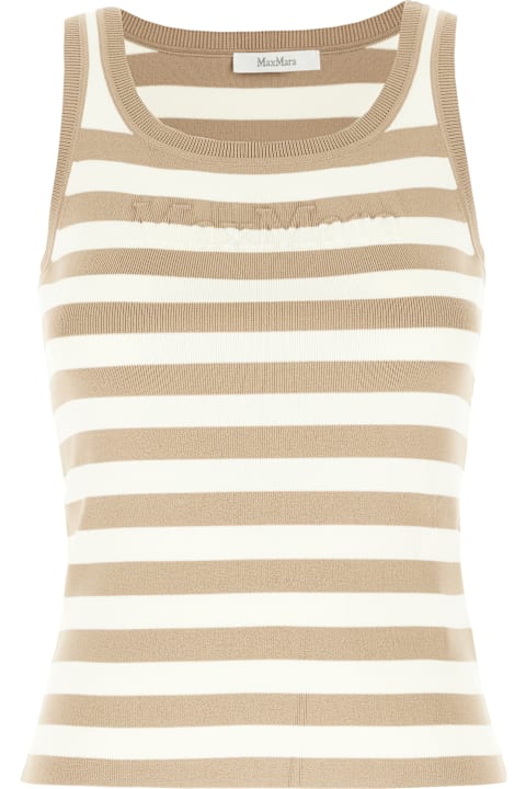 Max Mara for Women Max Mara Printed Viscose Blend Top