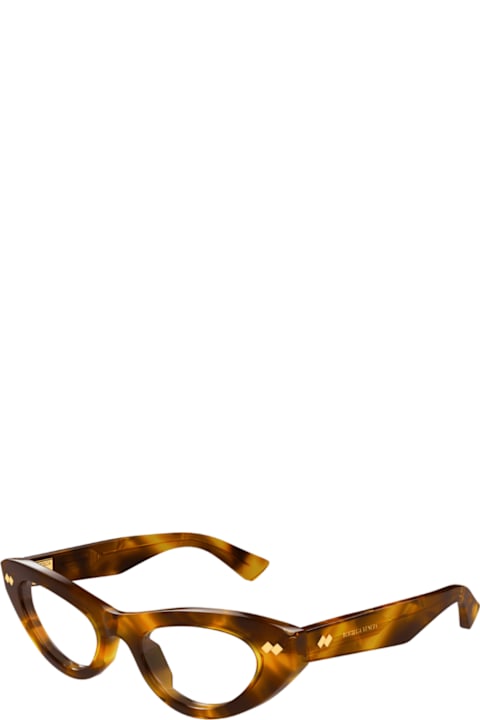 Bottega Veneta Eyewear Eyewear for Women Bottega Veneta Eyewear Bottega Veneta Bv1354o Linea Ribbon 002 Havana Glasses