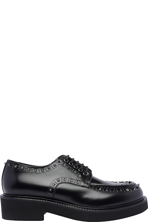 Laced Shoes for Men Valentino Garavani Gentleglam Laced Up Shoes